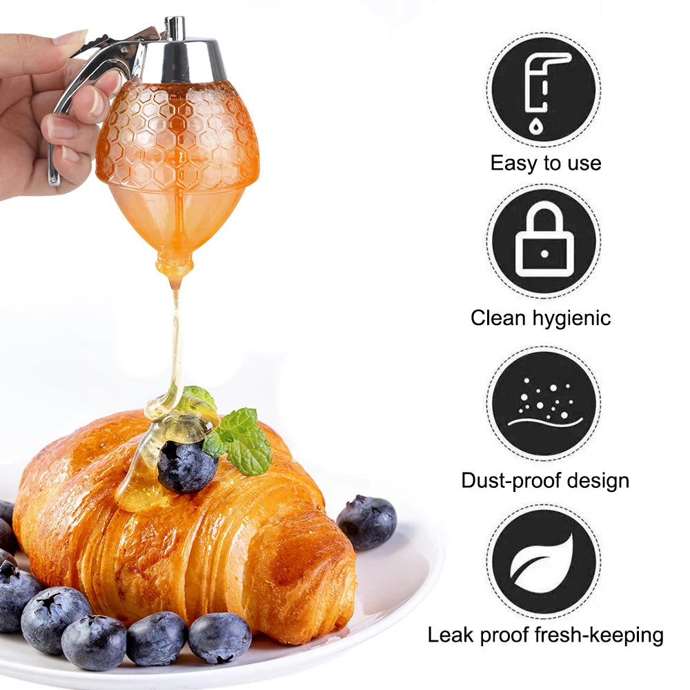 Dispensador de Miel en Botella Exprimible: Elegancia y Utilidad en la Cocina
