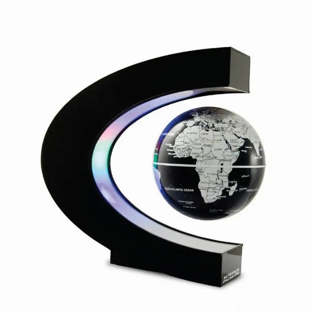 Globo de Levitación Magnética con mapa y lampara LED