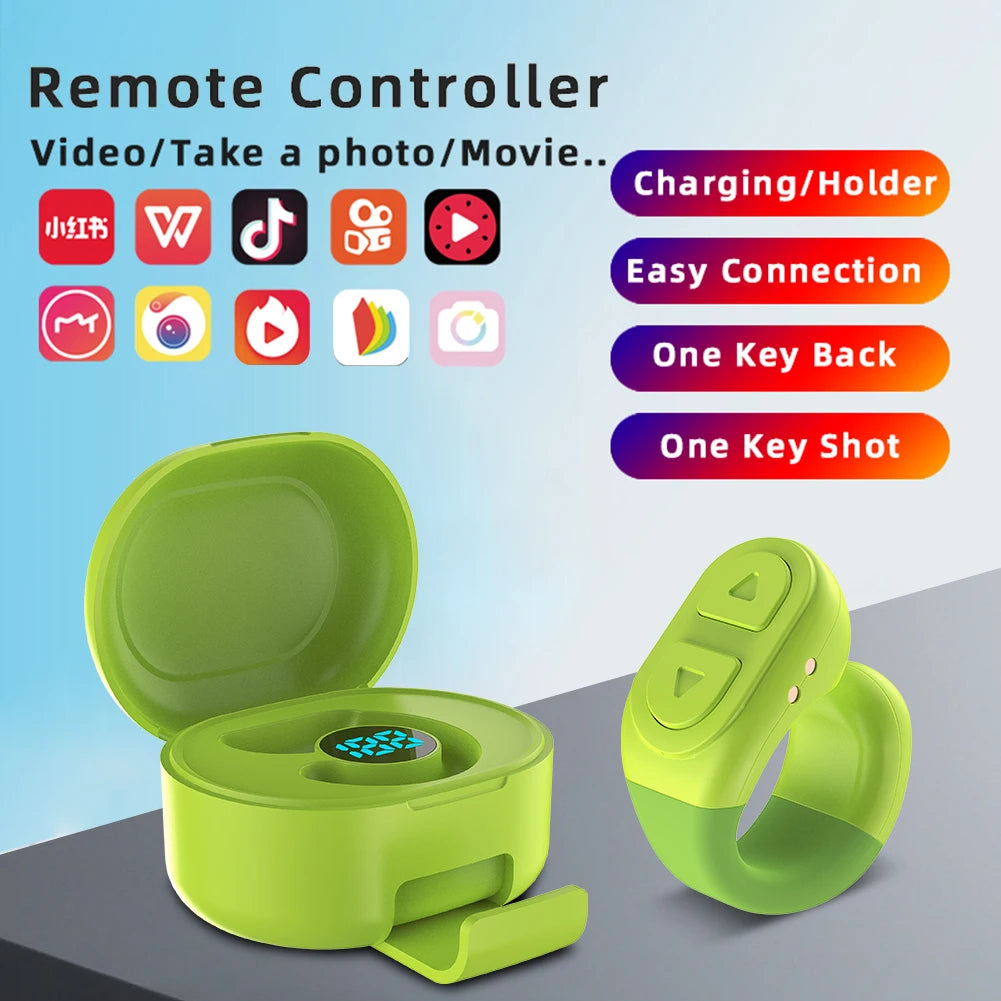 Anillo de Control Remoto Bluetooth: Domina tus redes sociales