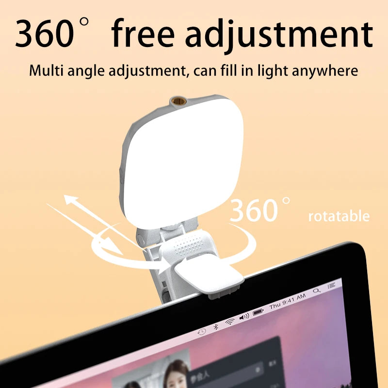 Estudio de Iluminación, luz LED Personal para selfies y Videoconferencias