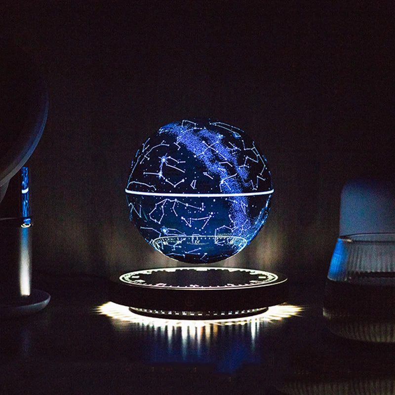 Reloj de Levitación Magnética y Lámpara de Constelaciones!
