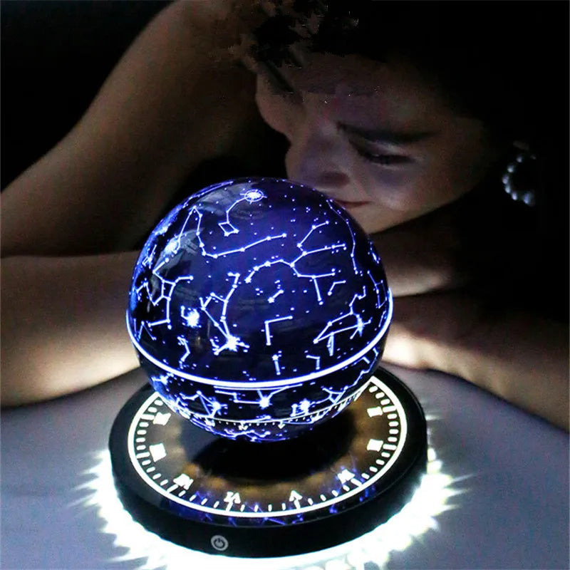 Reloj de Levitación Magnética y Lámpara de Constelaciones!