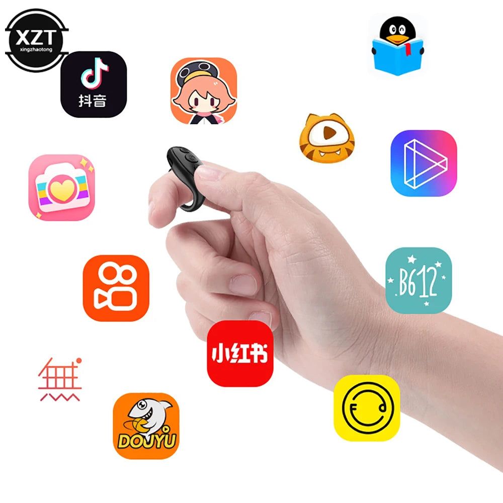 Controlador de video con Bluetooth para la punta de los dedos