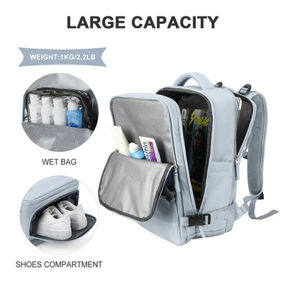 Mochila de Viaje 40x20x25 Ryanair: Mochila Personal con Compartimento para Portátil