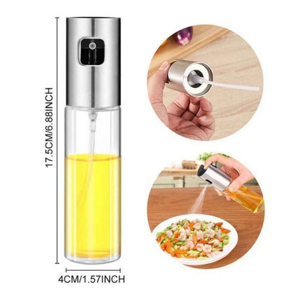Rociador de Aceite de Cocina en vidrio de Alta Calidad: El Dispensador de Aceite Perfecto