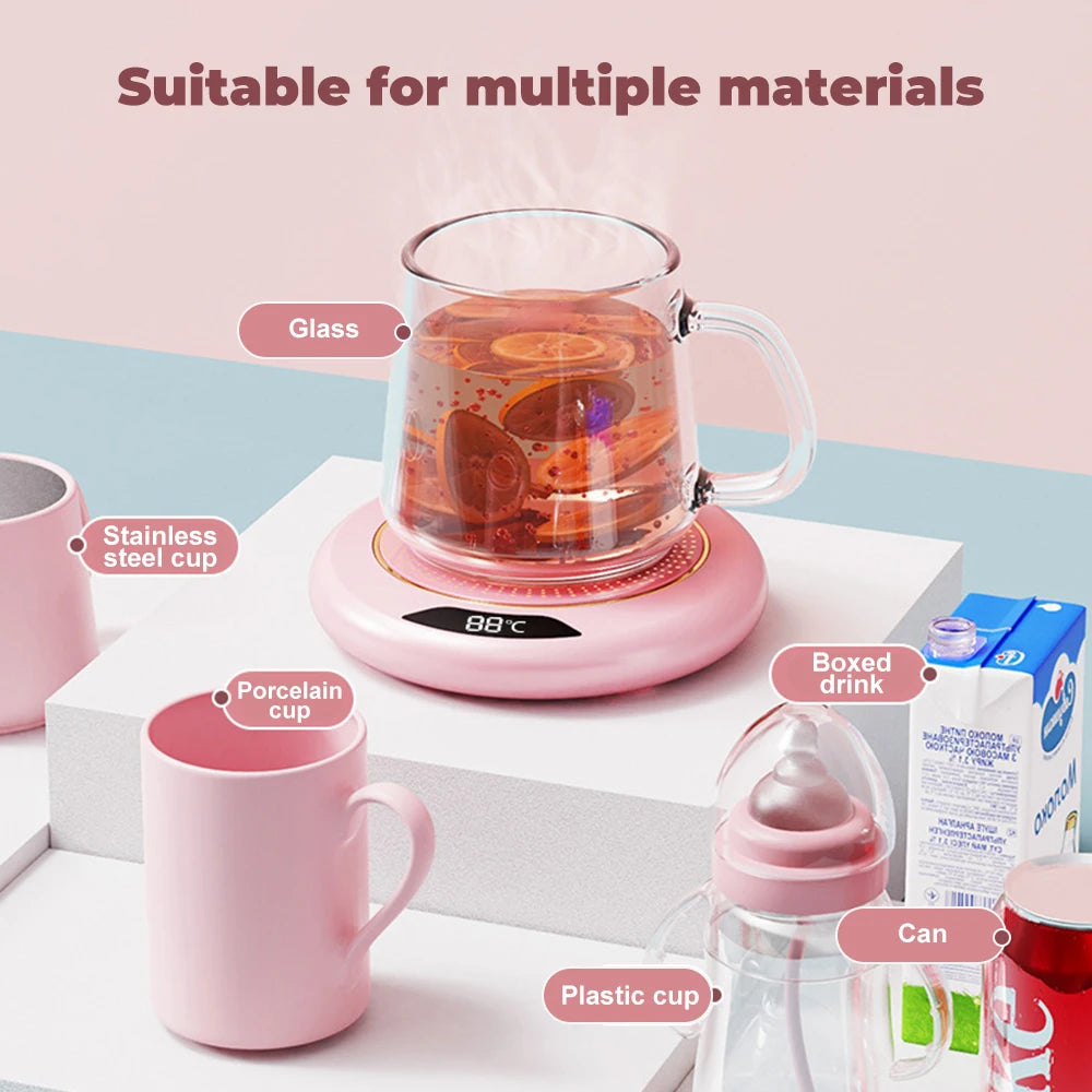 Posavasos Inteligente con Calefacción