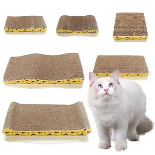 Garras Felices, Muebles Sanos: Tablero Rascador de Cartón Corrugado