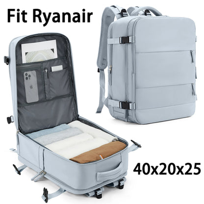 Mochila de Viaje 40x20x25 Ryanair: Mochila Personal con Compartimento para Portátil