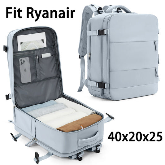 Mochila de Viaje 40x20x25 Ryanair: Mochila Personal con Compartimento para Portátil
