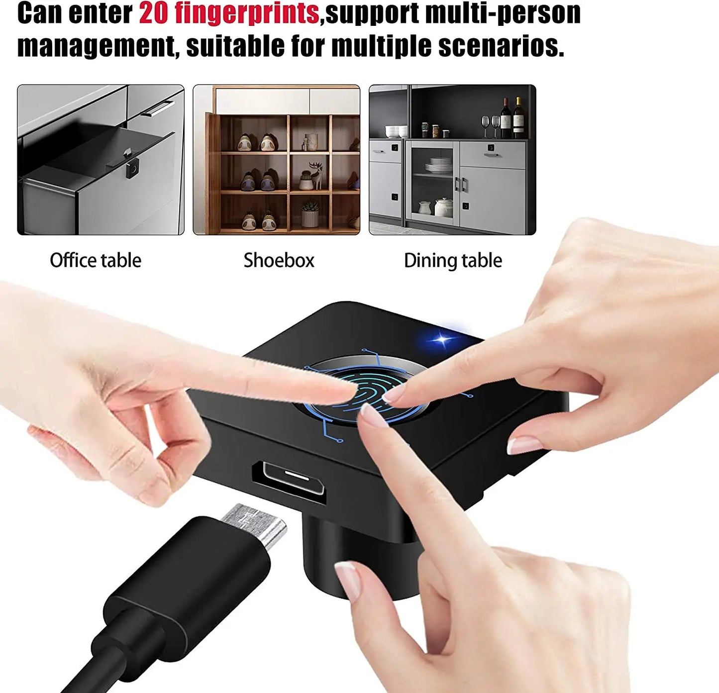 Protege tus Documentos con la Cerradura Electrónica Biométrica: Innovación en Seguridad Residencia