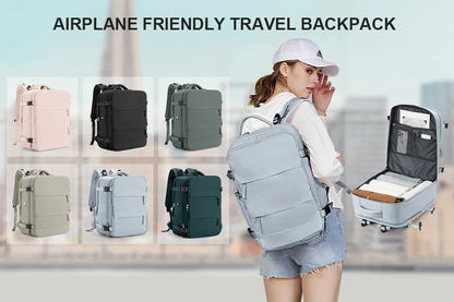 Mochila de Viaje 40x20x25 Ryanair: Mochila Personal con Compartimento para Portátil