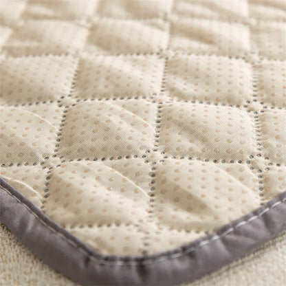 Funda Impermeable a Cuadros para Sofá Cama de Perros: Manta y Almohada