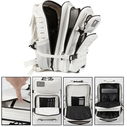 Mochila Táctica 25L/45L para Hombres y Mujeres: Bolsa de Asalto para Supervivencia