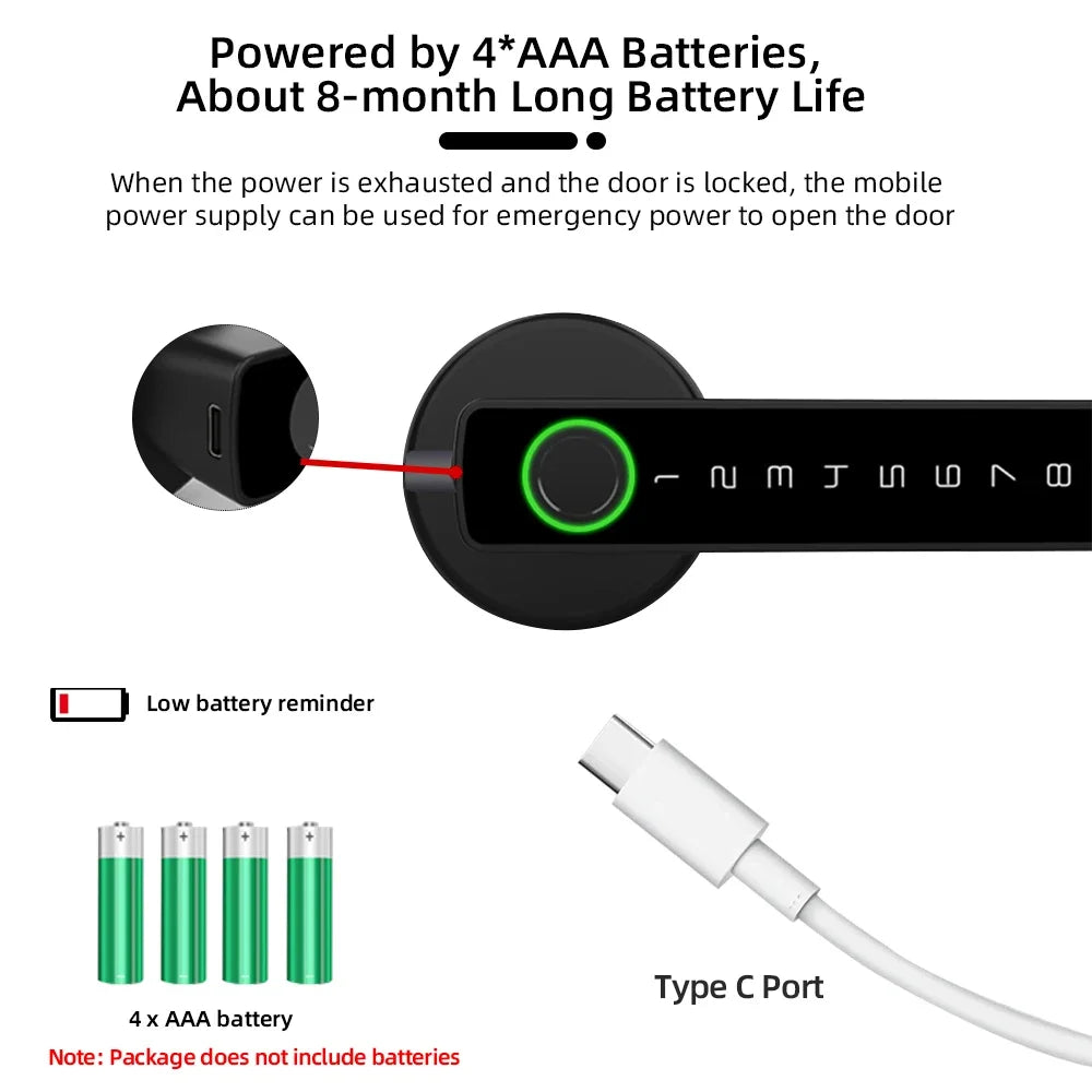 Cerradura Inteligente Biométrica: Seguridad y Conveniencia en un Solo Dispositivo