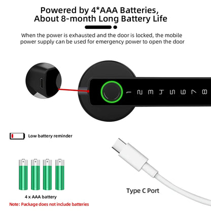Cerradura Inteligente Biométrica: Seguridad y Conveniencia en un Solo Dispositivo